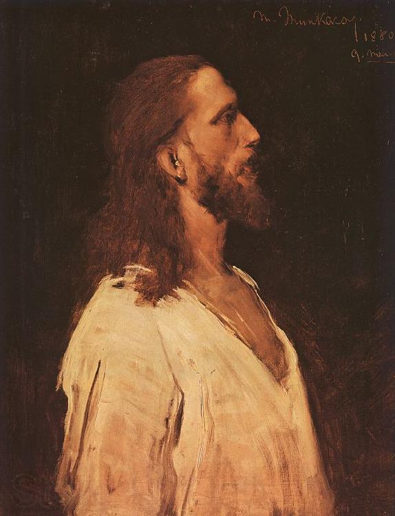 Mihaly Munkacsy Study for Christ Before Pilate France oil painting art